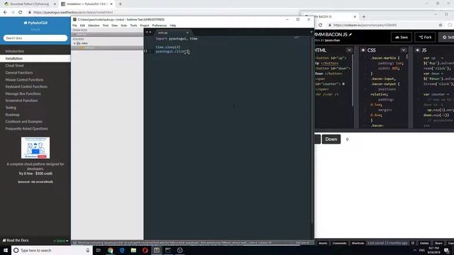 Python Pyautogui Macros смотреть онлайн