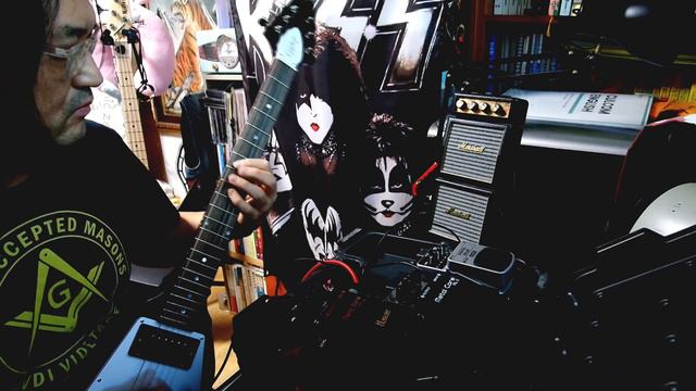 Gibson-Epiphone Kirk Hammett 1979 Flying V-Ebony Test Review l 깁슨-에피폰 커크해밋 1979 플라잉브이 일렉기타 테스트리뷰 [2 смотреть онлайн