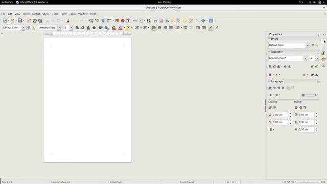 LibreOffice Writer 6.1.3 | How To change page orientation from portrait to landscape | Paysage ODF смотреть онлайн