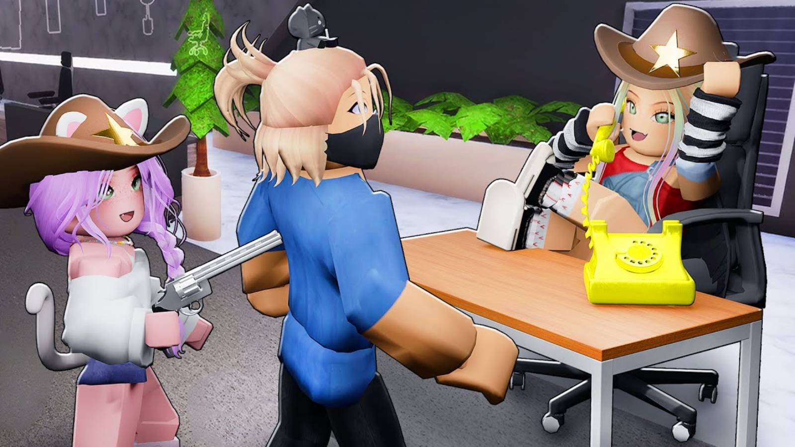 НАЙДИ БОТА В ОФИСЕ ИЛИ УМРИ! НОВАЯ КАРТА! Roblox смотреть онлайн