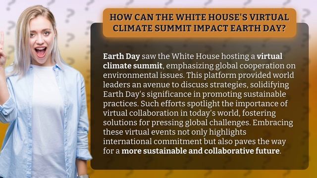 How Can the White House's Virtual Climate Summit Impact Earth Day? смотреть онлайн
