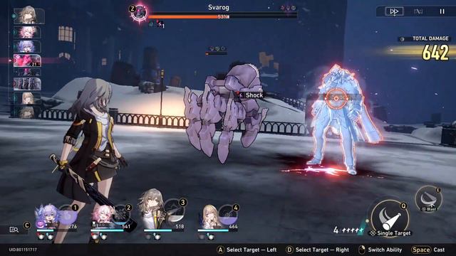 [Honkai: Star Rail] Serval (no Eidolon, no Superimposition) vs Boss Svarog (Story mode). смотреть онлайн