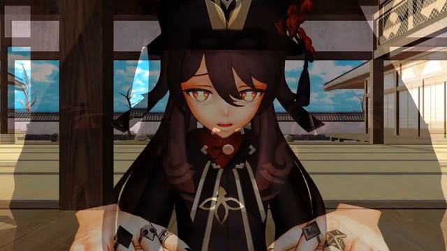 MMD Hu Tao vore small preview смотреть онлайн