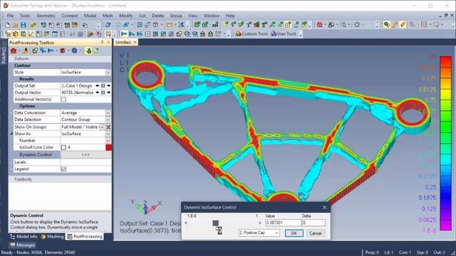 Simcenter Femap 2020.1 Улучшения постпроцессора смотреть онлайн