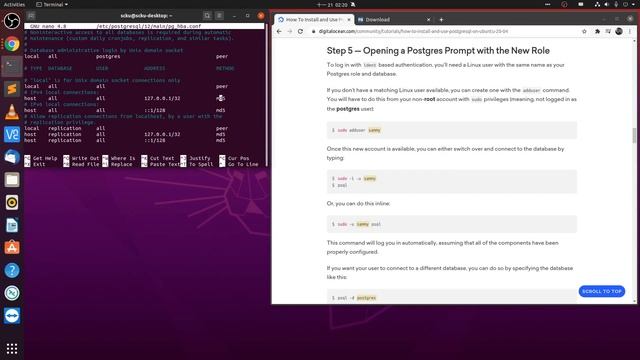 心得分享 - 如何在Ubuntu 20.04安裝PostgreSQL資料庫與pgAdmin 4軟體 смотреть онлайн