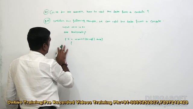 Java Interview Companion||Java ||Give the example,how to read the data from a console? смотреть онлайн