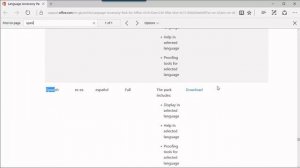 Change Language Office 2016