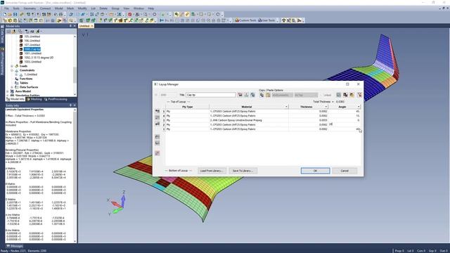 Simcenter Femap 2022 2 Layup Manager смотреть онлайн