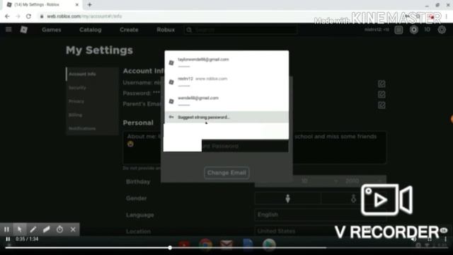 roblox email смотреть онлайн