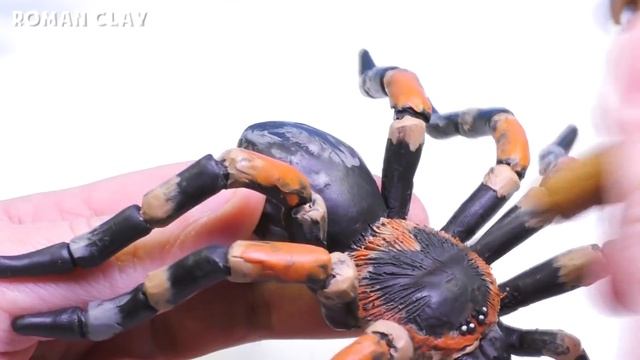 Making TARANTULA SPIDER vs HORNET with Clay смотреть онлайн