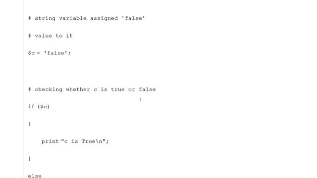 Perl | Boolean Values смотреть онлайн