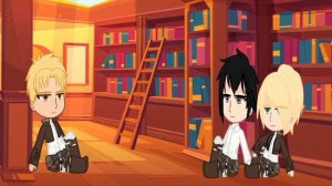 "Attack on Titan" warriors react to the future  на русском