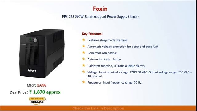 5 Best UPS for PC (Personal Computer) in India with Price смотреть онлайн