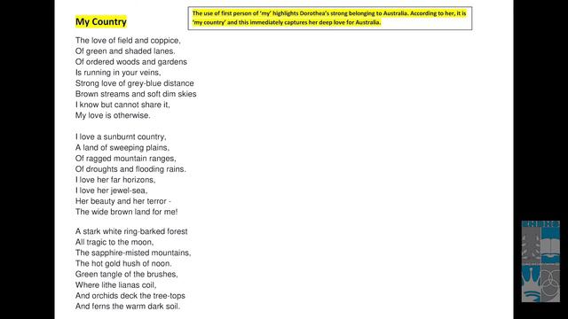 EHBHS' English Rocks: Year 8 Analyse Dorothea MacKellar's Iconic Poem, "My Country" смотреть онлайн