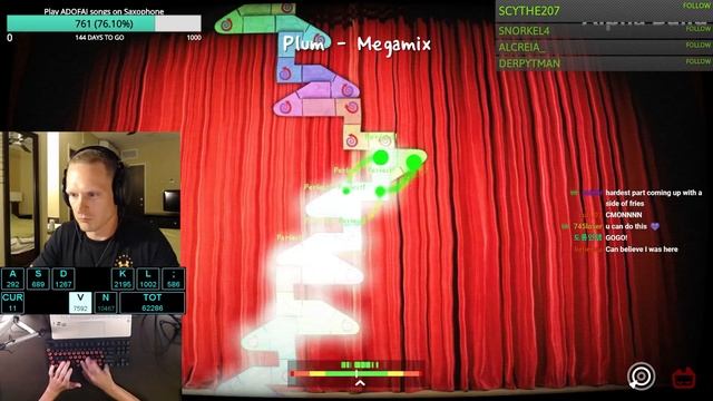 ADOFAI custom [Level 20] Plum-Megamix Full Clear [Map by RedCRP] смотреть онлайн