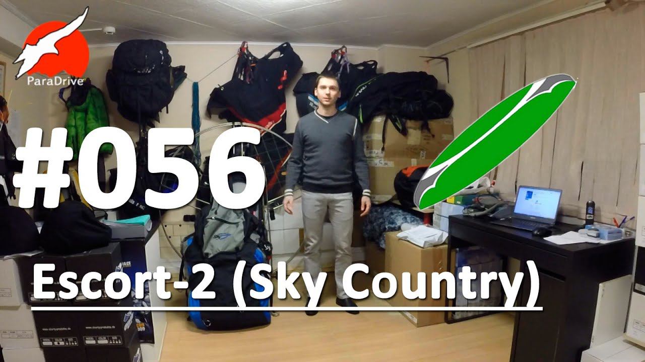 Обзор Параплана Escort-2 (Sky Country) - www.paradrive.ru смотреть онлайн