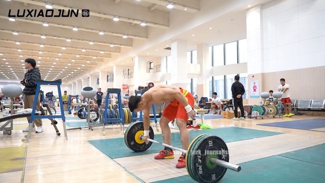 Lu Xiaojun, Tian Tao, Chen Lijun... Team China Snatch Session in Tianjin смотреть онлайн