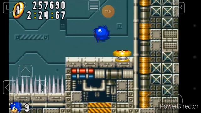 Sonic advance # 6 Ракета/Зона Космического ангела/X-зона (Соник) смотреть онлайн