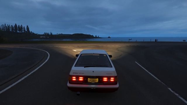 Forza Horizon 4 - Midnight Drifting with the AE86 - Realistic Driving смотреть онлайн