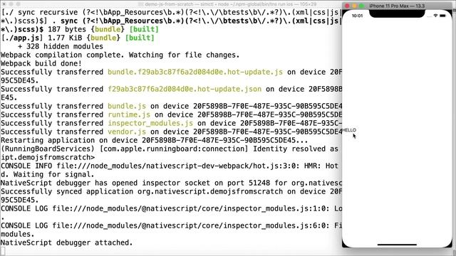 NativeScript Apps from Scratch 2020 | NativeScript Tutorial | JavaScript смотреть онлайн