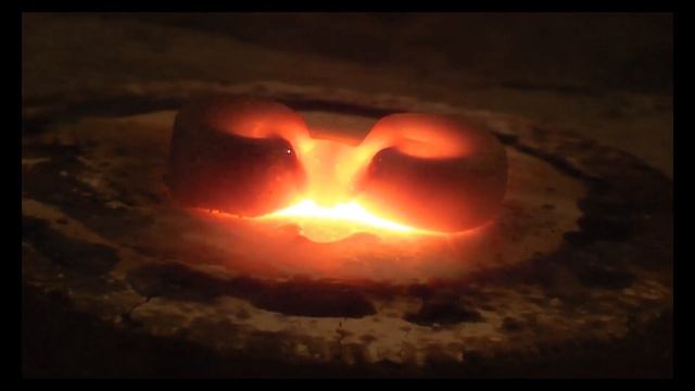 Плавление шамота и обмуровки . смотреть онлайн