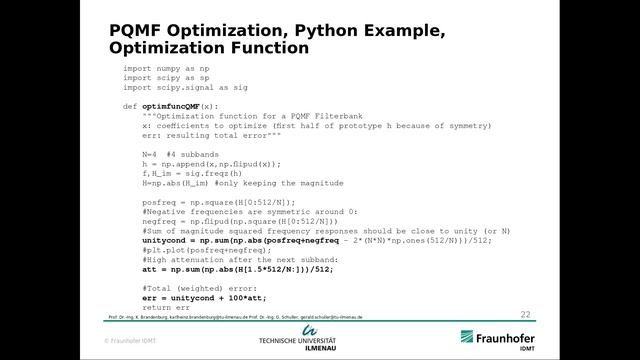 Lecture Audio Coding, PQMF, MPEG1-2 BC смотреть онлайн