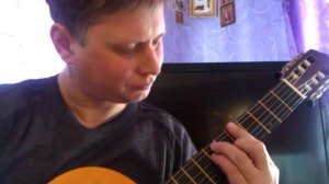 Уно моменто(Формула любви)шестиструнная гитара