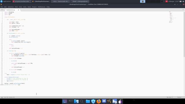 Speed Coding - Port Scanner em Python смотреть онлайн