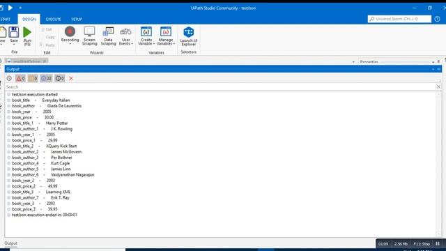 Custom code Activity - Read xml or Json demo смотреть онлайн