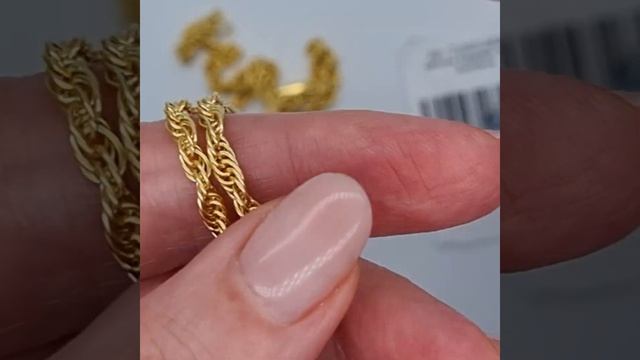 Крест и цепь кордовая серебро, позолота. Комплект смотреть онлайн