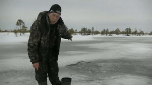 Последний лёд. Провалился под лёд.