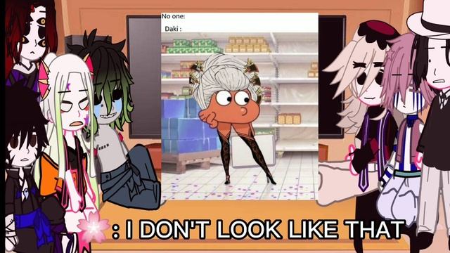 Uppermoons +Muzan React To Cursed Images ?