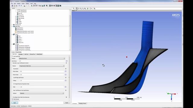 ANSYS TurboGrid 17.0: Mesh and Topology Improvement смотреть онлайн