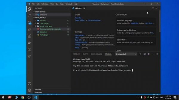 Activate Python Virtual Environment in VSCode