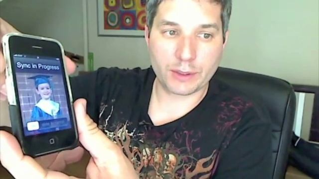 CrunchGear - Hands On With WiFi Sync For IPhone