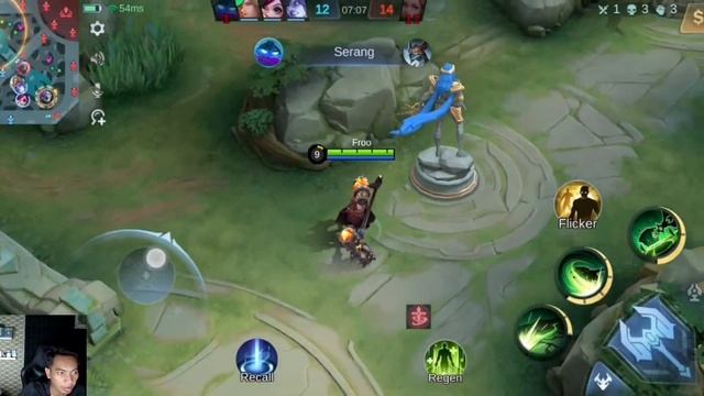 Combo Terizla Atlas Nana Bikin Musuh Gak Gerak !! Mobile Legend смотреть онлайн