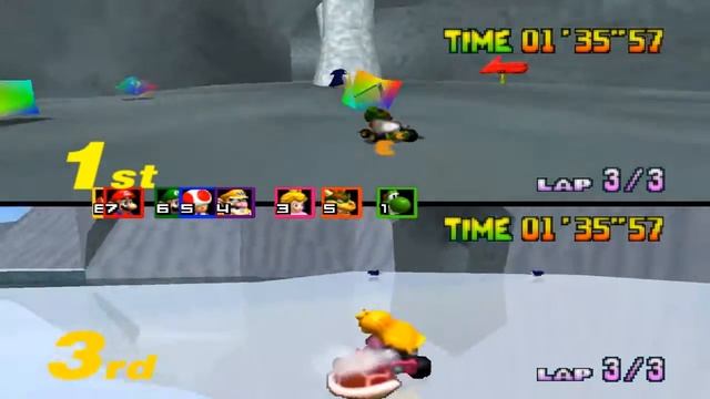 Mario Kart 64 LD vs D Reaper R1 Star Cup смотреть онлайн