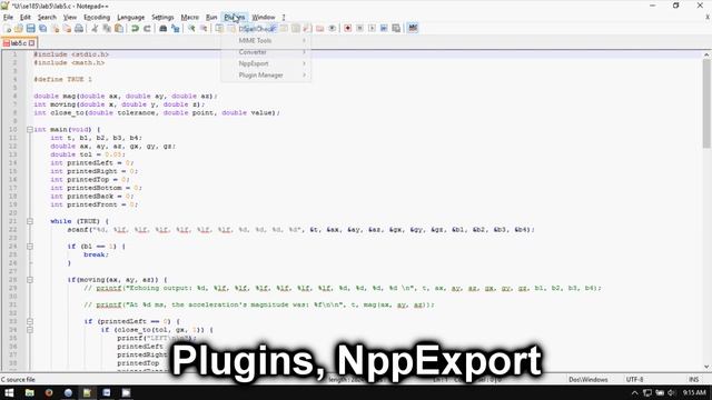 Notepad++: How To Copy Code With Formatting And Color