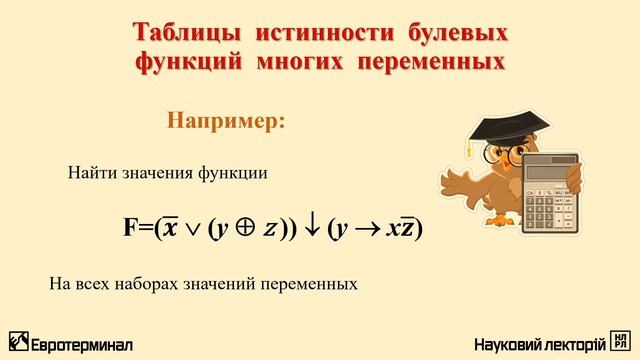 Математическая логика. Лекция 2 смотреть онлайн