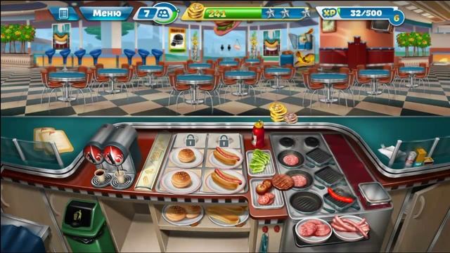 Кухонная Лихорадка Закусочная (Уровень 17)/ Cooking Fever Fast Food Court (Level 17) смотреть онлайн