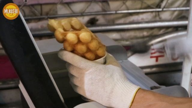 대구 서문야시장 │ 아이스크림 와플 │ Egg Waffle With Ice Cream │ 한국 길거리 음식 │ Korean Street Food