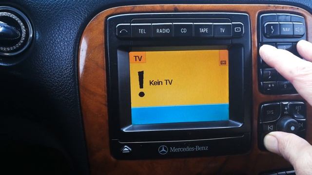 Mercedes Benz W220.Краткий обзор Comand