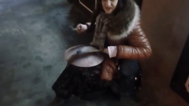 АртКвинт - язычковый барабан в подземном переходе Казани смотреть онлайн