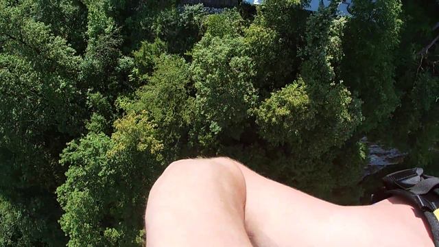 Прыжок BUNGY 69 GoPro. Skypark. Скайпарк. Сочи.