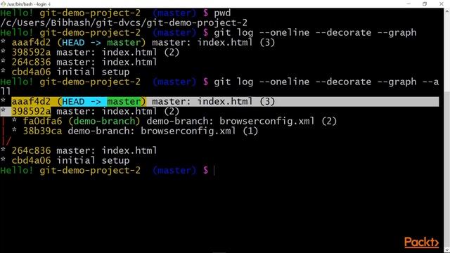 Hands-On Version Control with Git: Working with Git Rebase|packtpub.com смотреть онлайн