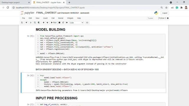 B.Tech-IT (2021) students project on chat-bot for college activities using AI NLP techniques. смотреть онлайн