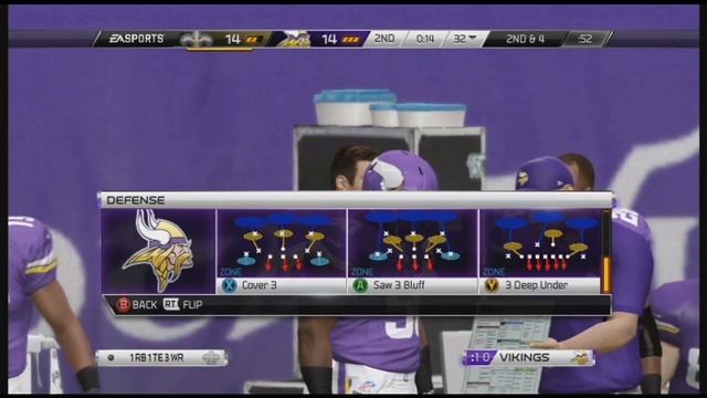 Madden NFL 25 Saints Vs. Vikings - Full Game - No Commentary смотреть онлайн