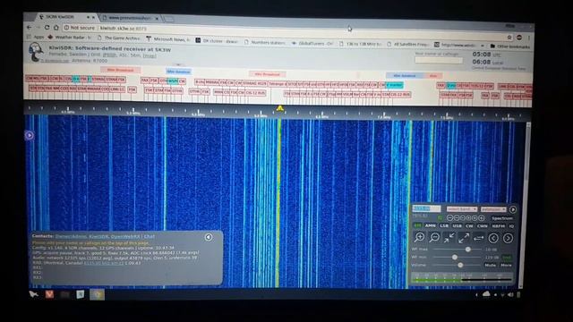 Radio Japan 6155 Khz Shortwave via Sweden Kiwi SDR receiver смотреть онлайн