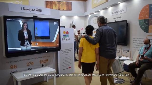BONGKAR PAMERAN BUKU TERBESAR DI DUNIA, CAIRO INTERNATIONAL BOOK FAIR смотреть онлайн
