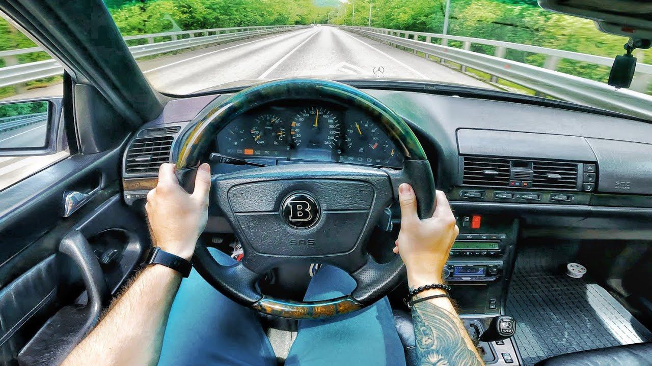1997 Mercedes-Benz S-Class W140 - POV Review & Test Drive смотреть онлайн